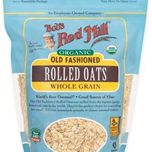 Bob's Red Mill Organic Oats Rolled Regular, 16 Ounce