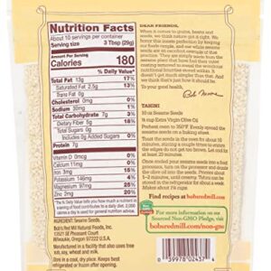 Bob's Red Mill White Hulled Sesame Seeds, Resealable Stan up Bag, 10 OZ