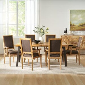 Christopher Knight Home Ayers Dining Set, Brown