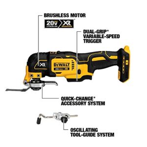 DEWALT 20V MAX Power Tool Combo Kit, 6-Tool Cordless Power Tool Set with 2 Batteries and Charger (DCK694P2)