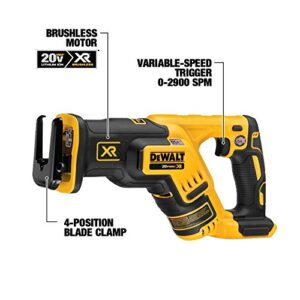 DEWALT 20V MAX Power Tool Combo Kit, 6-Tool Cordless Power Tool Set with 2 Batteries and Charger (DCK694P2)