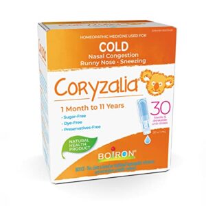 boiron coryzalia cold 30 d, 30 ml