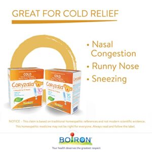 BOIRON Coryzalia Cold 30 D, 30 ML