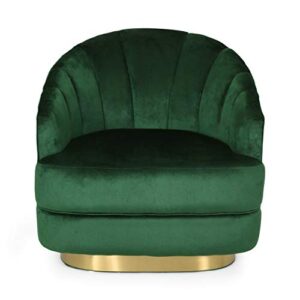 christopher knight home condit club chair, emerald + copper