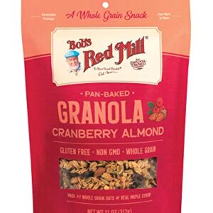 Bob's Red Mill Pan-Baked Cranberry Almond Granola, 11 Oz