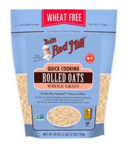 bob’s red mill gluten free quick cooking rolled oats, 28 oz
