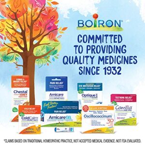 Boiron SinusCalm Pellets for Sinus Pain Relief, Runny Nose, Congestion, Sinus Pressure, Headache - 2 Count (160 pellets)