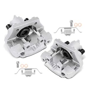 a-premium disc brake caliper assembly with bracket compatible with select bmw models – 525i 04-07, 525xi 06-07, 528i 08-10, 528i xdrive 09-10, 530i 04-07, 530xi 06-07 – rear driver and passenger side
