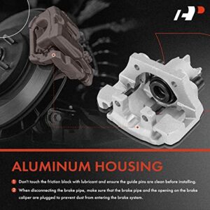 A-Premium Disc Brake Caliper Assembly with Bracket Compatible with Select BMW Models - 525i 04-07, 525xi 06-07, 528i 08-10, 528i xDrive 09-10, 530i 04-07, 530xi 06-07 - Rear Driver and Passenger Side