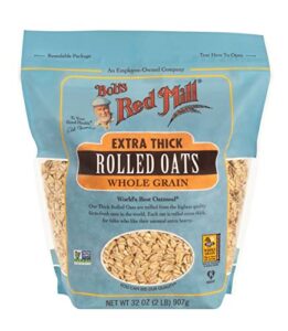 bob’s red mill extra thick rolled oats, 32 oz