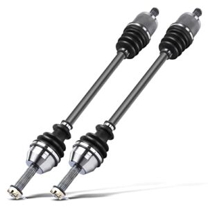 a-premium pair (2) front cv axle shaft assembly compatible with polaris ranger 570 2017 2018 2019 2020 2021, driver and passenger side
