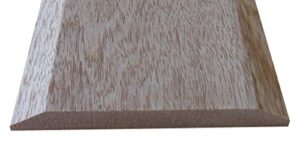 ada 1/2 inch solid hardwood interior threshold in red oak (6 1/2 inches x 36 inches)