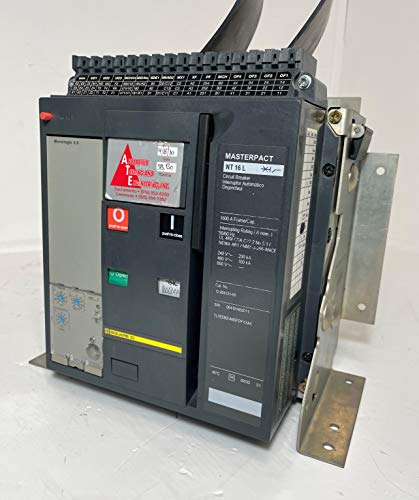 Square D NT16L 1600A Masterpact EO Circuit Breaker 12-804131-00 Shunt 1600 Amp