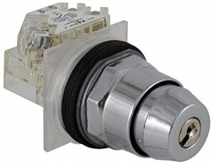 schneider electric non-illuminated selector switch, size: 30mm, position: 2, action: maintained / momentary – 9001ks34k1h13