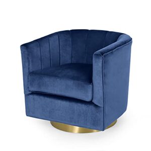 Christopher Knight Home Conrail Club Chair, Cobalt + Copper