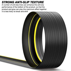 Jin&Bao Universal Garage Door Threshold Seal Strip, Bottom Weather Stripping Replacement Rubber Waterproof 20 FT Length