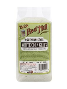 bob’s red mill white corn grits/polenta, 24 ounce, pack of 1
