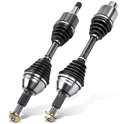 A-Premium Pair (2) Front CV Axle Shaft Assembly Compatible with Chevrolet Malibu 2008-2012 & Pontiac G6 2007-2009 & Saturn Aura 2007-2009, V6 3.6L, Driver and Passenger Side