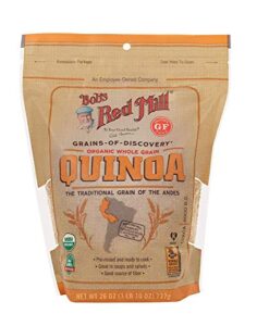 bob’s red mill organic white quinoa, 26 ounce (pack of 3)