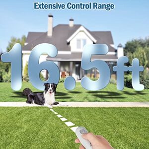 PATPET Dog Barking Control Device - Ultrasonic Dog Bark Deterrent, Handheld Dog Behavior Training Tool Up to 30 Ft Effective Control Range Suitable Dogs Safe to Use Indoor & Outdoor