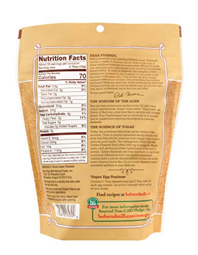 Bobs Red Mill Flaxseed Meal Golden, 16 oz