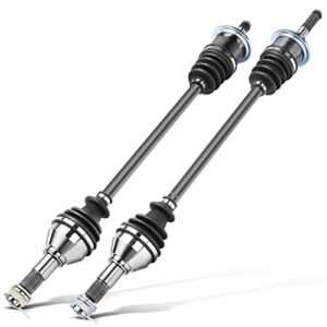 a-premium pair (2) front cv axle shaft assembly compatible with can-am maverick 1000r xmr 2014, 4×4 xmr dps 2015, driver and passenger, replace# 705401388, 705401878