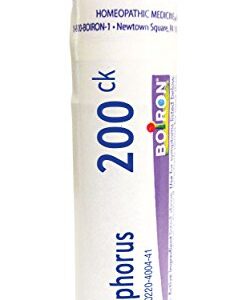 Boiron Phosphorus 200CK, 80 Pellets, Homeopathic Medicine for Dizziness