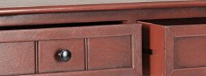 Safavieh American Homes Collection Samantha Red 2-Drawer Console Table
