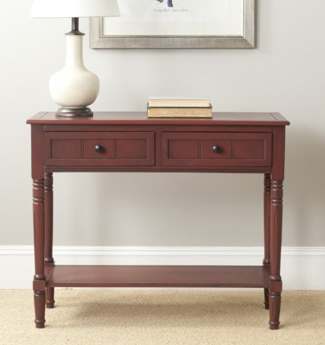 Safavieh American Homes Collection Samantha Red 2-Drawer Console Table