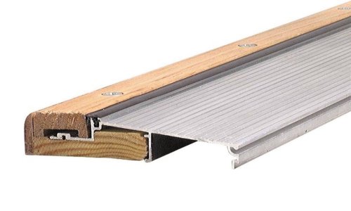 M-D Building Products 78600 1-1/8-Inch by 5-5/8-Inch - 36-Inch TH394 Adjustable Aluminum and Hardwood Sill Inswing, Mill