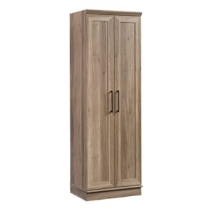 sauder homeplus storage cabinet, salt oak finish