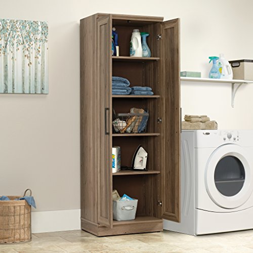 Sauder HomePlus Storage Cabinet, Salt Oak finish