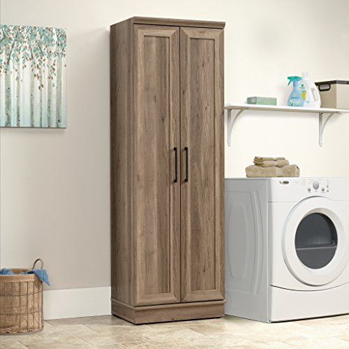 Sauder HomePlus Storage Cabinet, Salt Oak finish