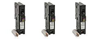 Square D by Schneider Electric HOM120DFC Homeline 20-Amp Single-Pole Dual Function Circuit Breaker, 1-Inch Format (3)