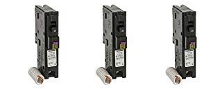Square D by Schneider Electric HOM120DFC Homeline 20-Amp Single-Pole Dual Function Circuit Breaker, 1-Inch Format (3)