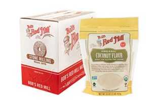bob’s red mill organic coconut flour, 16-ounce (pack of 4)