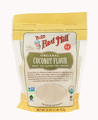 Bob's Red Mill Organic Coconut Flour, 16-ounce (Pack of 4)
