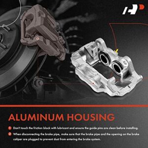 A-Premium Disc Brake Calipers Assembly Without Bracket Compatible with Lexus LS400 1995 1996 1997 1998 1999 2000 V8 4.0L Front Driver and Passenger Side Replace# 4773050100, 4775050100 2-PC Set