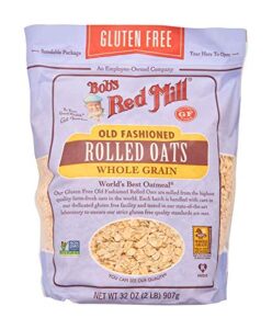 bob’s red mill gluten free old fashion rolled oats (32 ounce, pack of 2)