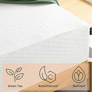 Zinus 12 Inch Green Tea Essential Memory Foam Mattress/Bed-in-a-Box/Affordable Mattress/CertiPUR-US Certified, Full