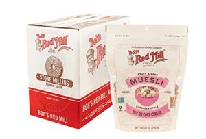 bob’s red mill fruit & seed muesli, 14-ounce (pack of 4)