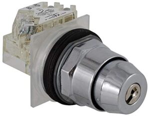 schneider electric non-illuminated selector switch, size: 30mm, position: 2, action: maintained / maintained – 9001ks11k3h13