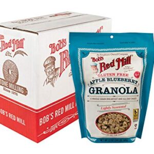 Bob's Red Mill Gluten Free Apple Blueberry Granola, 12-ounce (Pack of 4)