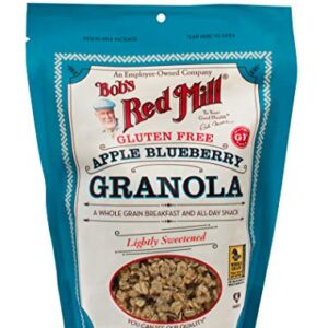 Bob's Red Mill Gluten Free Apple Blueberry Granola, 12-ounce (Pack of 4)