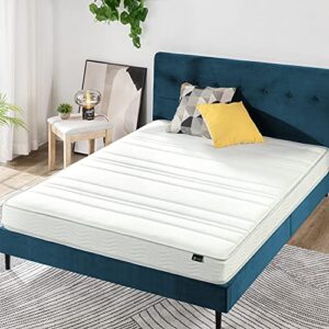 Zinus 6 Inch Foam and Spring Mattress / CertiPUR-US Certified Foams / Mattress-in-a-Box, Full (Off-White)