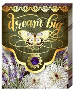 nicole brayden dream big butterfly purse pocket notepad, 25890