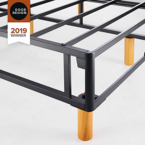 ZINUS GOOD DESIGN Award Winner Justina Metal Mattress Foundation / 16 Inch Platform Bed / No Box Spring Needed, California King