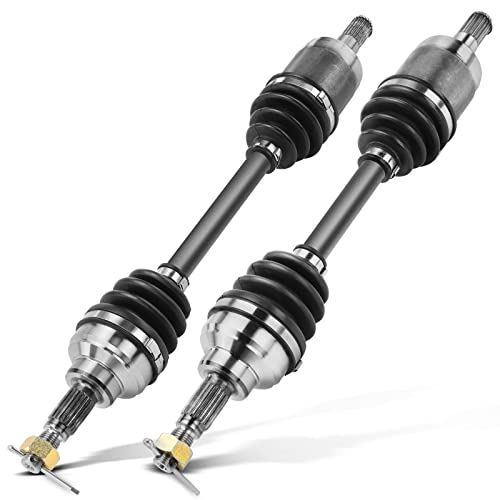 A-Premium Pair (2) Front CV Axle Shaft Assembly Compatible with Honda Foreman 450 1998 1999 2000 2001 2002 2003 2004, Driver and Passenger Side