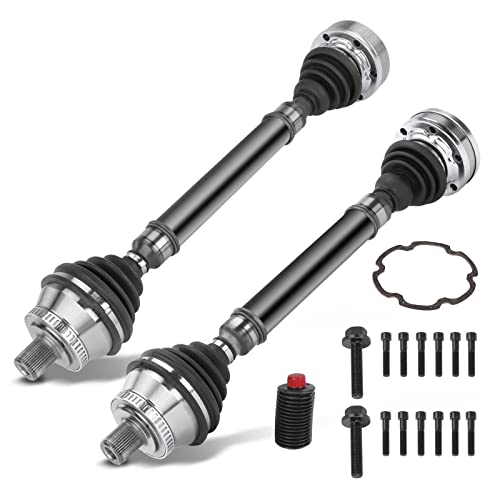 A-Premium CV Axle Shaft Assembly Compatible with Audi A4 2000 2001 2002, Manual Transmission, Front Left and Right