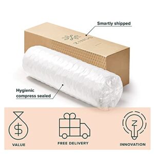 ZINUS 10 Inch Comfort Support Cooling Gel Hybrid Mattress / Tight Top Innerspring Mattress / Motion Isolating Pocket Springs / Mattress-in-a-Box, Twin